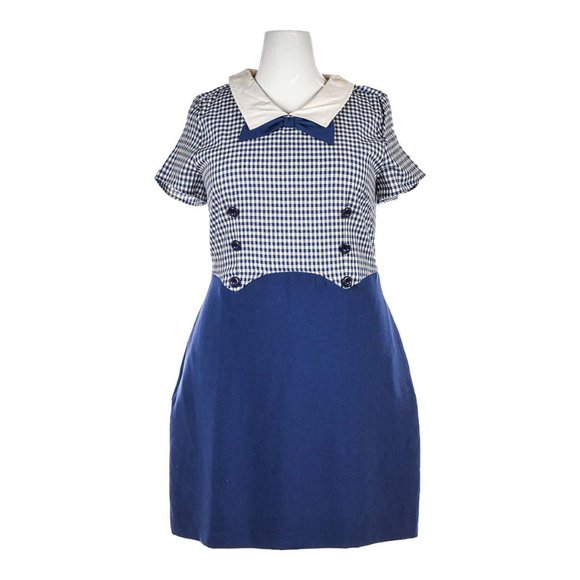 Myrtlewood Shift 1X Blue